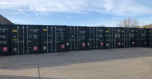 Self storage containers at The Storage Containers Dorchester facility