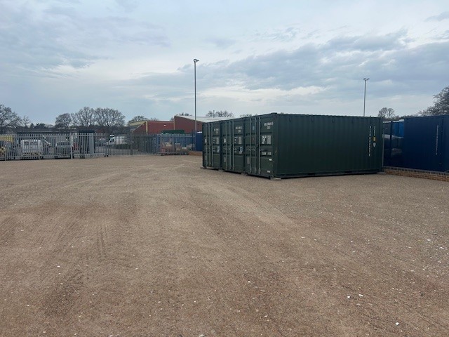 Secure 10ft and 20ft drive-up storage containers at The Storage Containers Verwood, Castleman Close, Axis 31, Wimborne BH21 7FE — serving East Dorset.