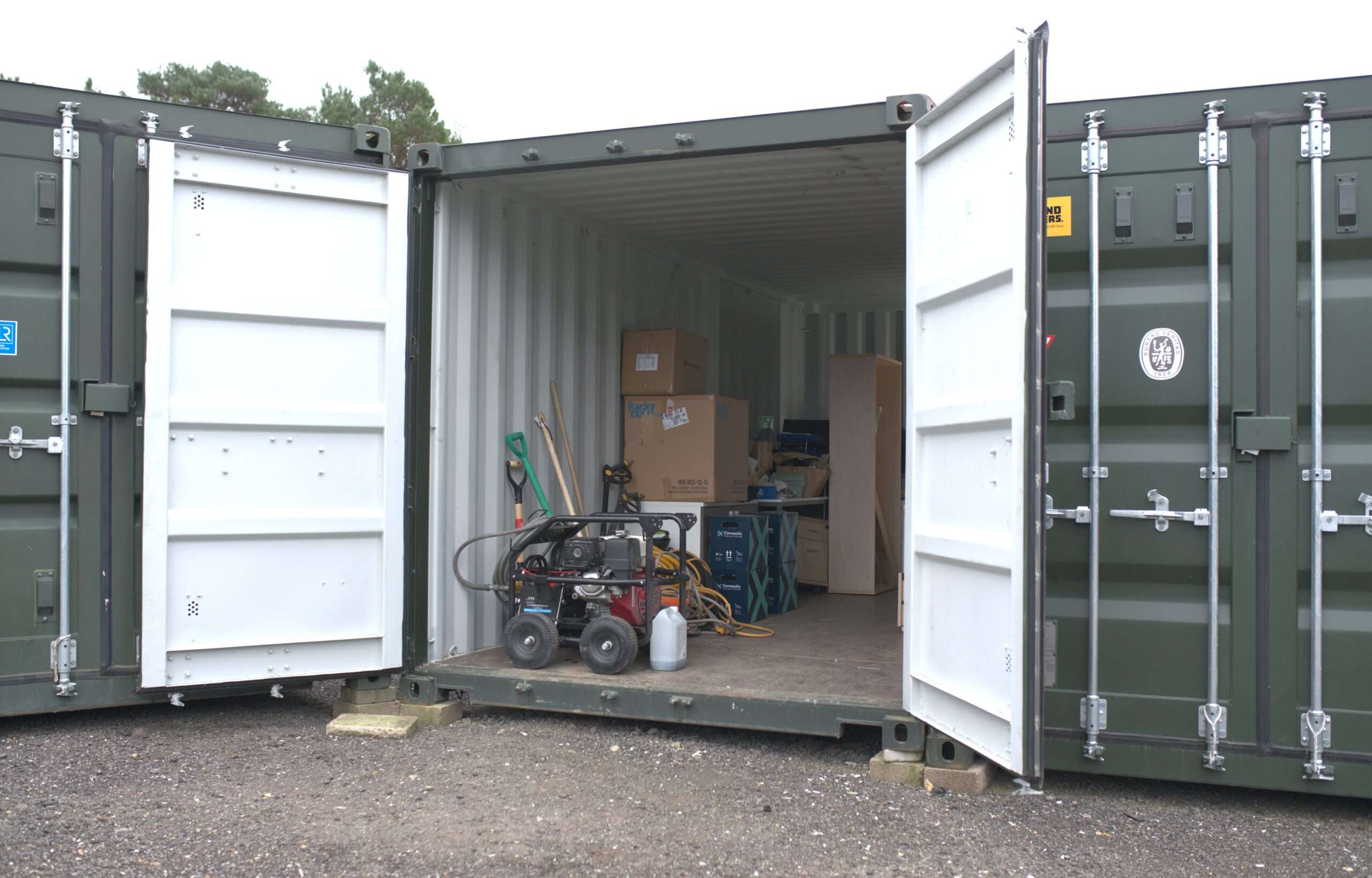 Start up storage in Wareham – secure business container units for new companies