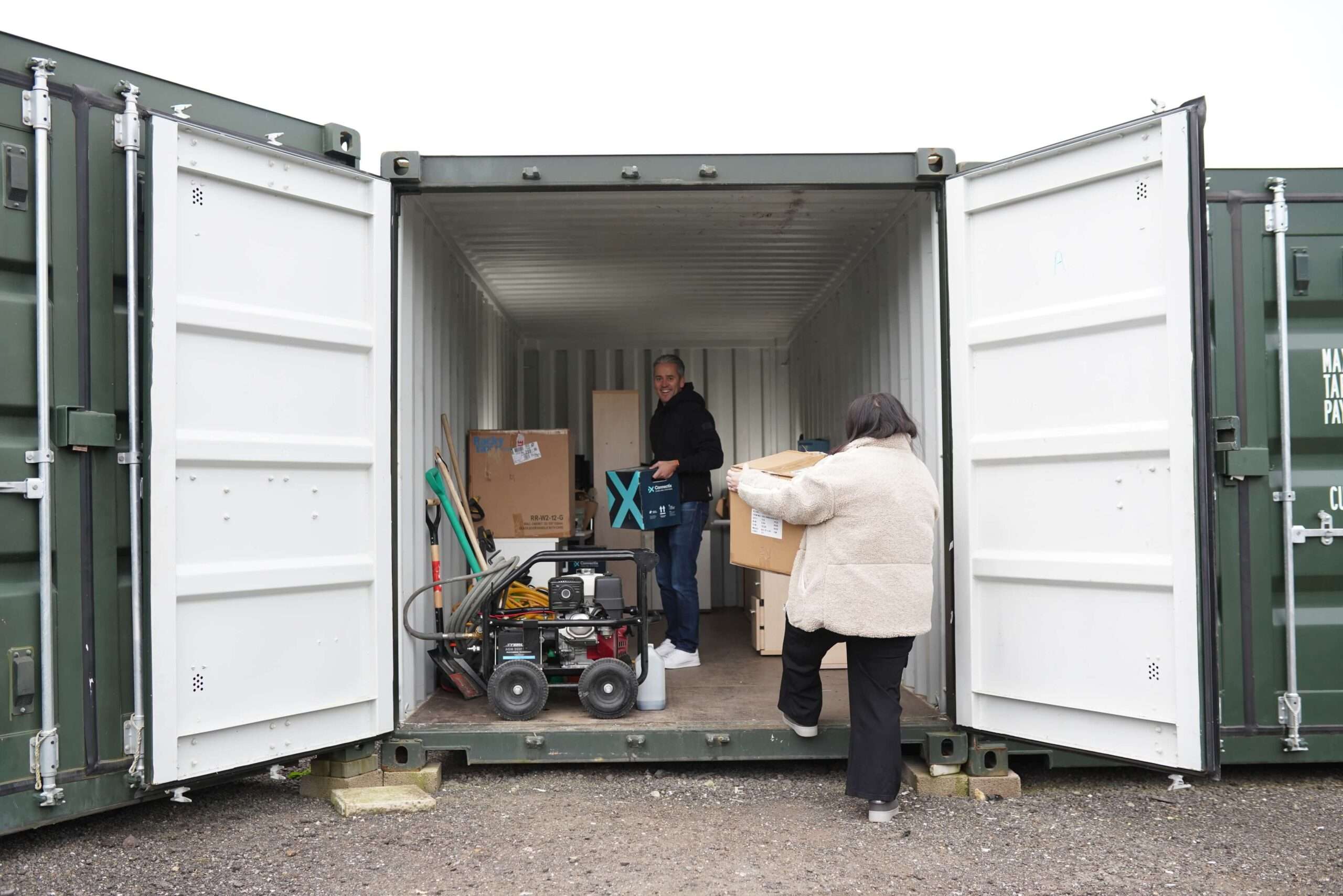 Student storage Wareham - secure, affordable container units for students and families